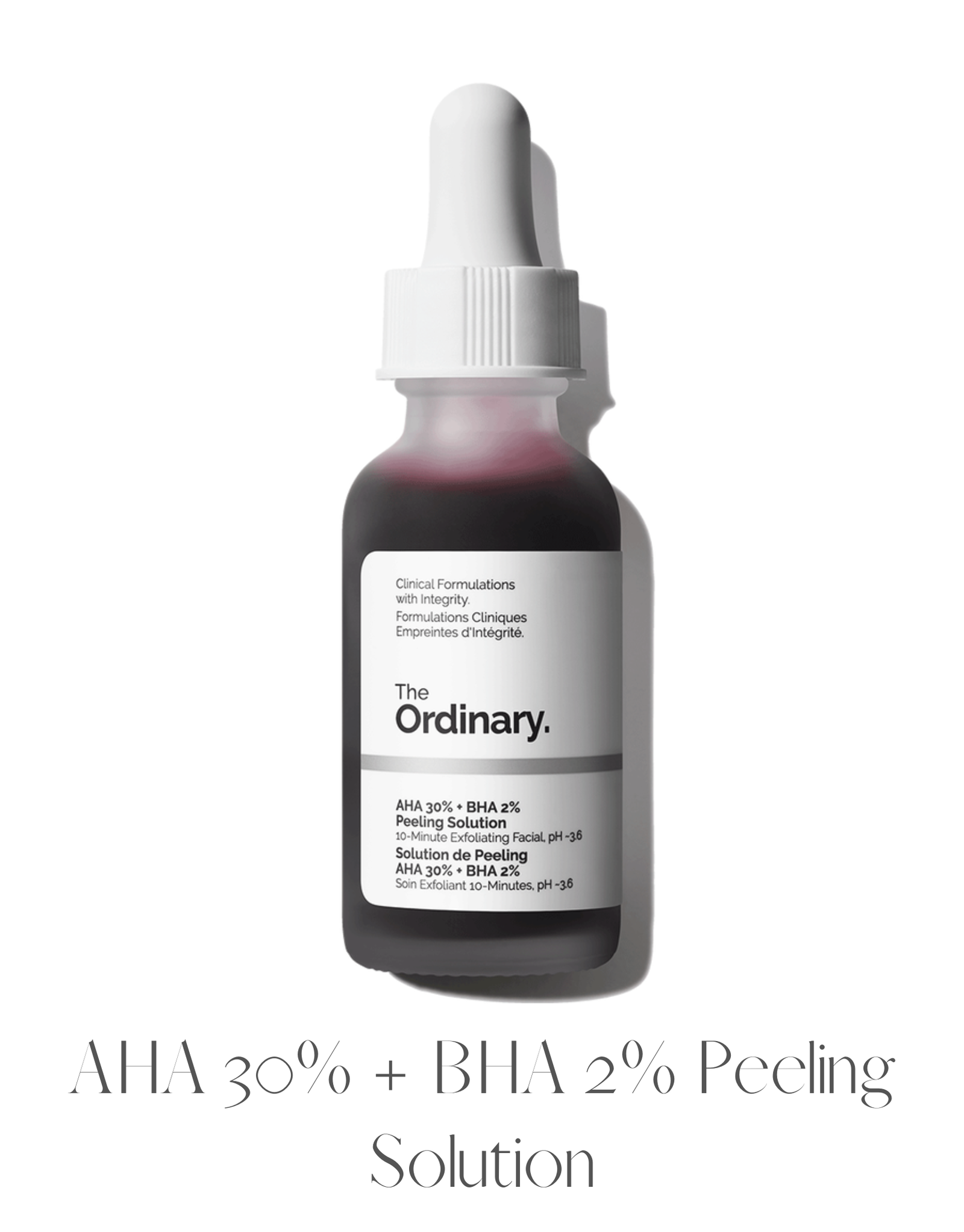 The Ordinary AHA 30% + BHA 2% Peeling Solution