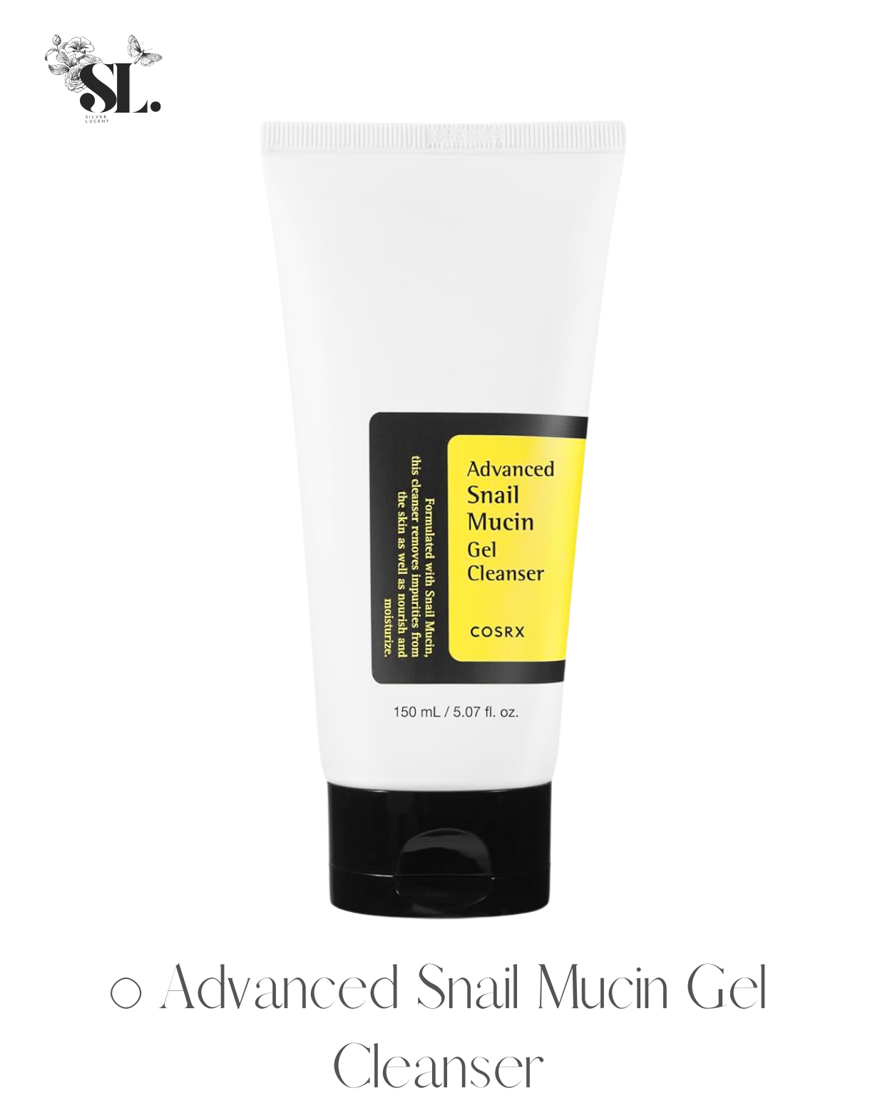 COSRX Advanced Snail Mucin Gel Cleanser 150Ml