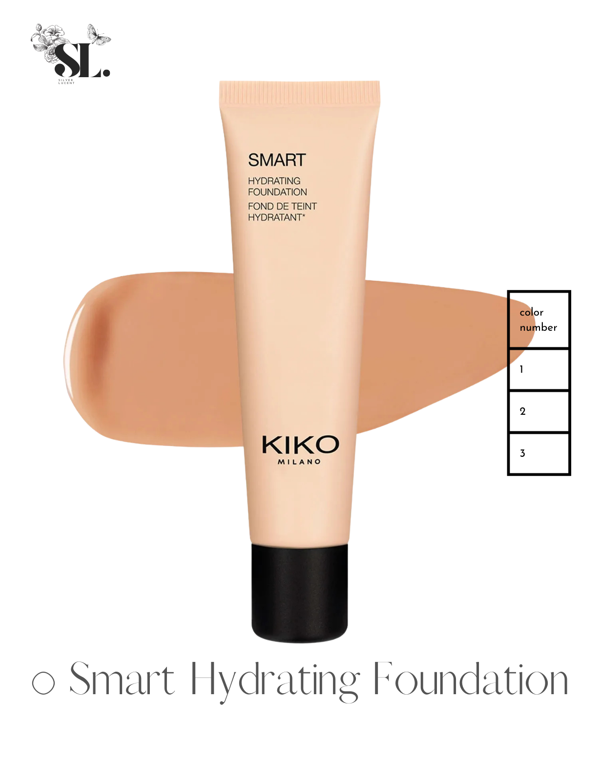 KIKI Milano Smart Hydrating Foundation