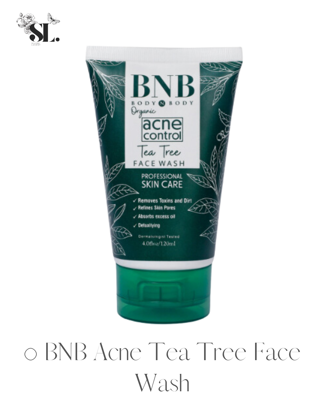 BNB Acne Tea Tree Face Wash