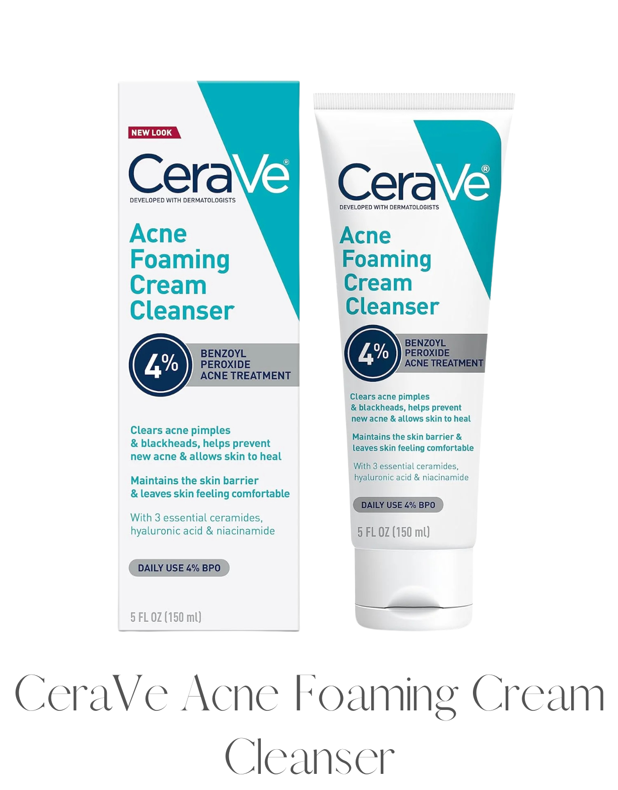 CeraVe Acne Foaming Cream Cleanser