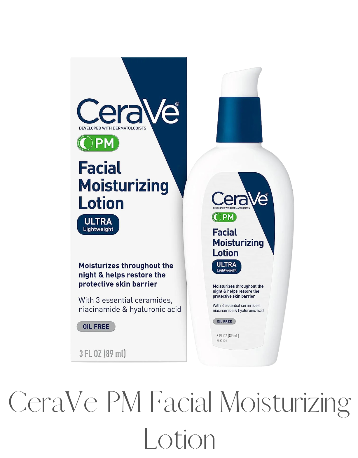 CeraVe PM Facial Moisturizing Lotion